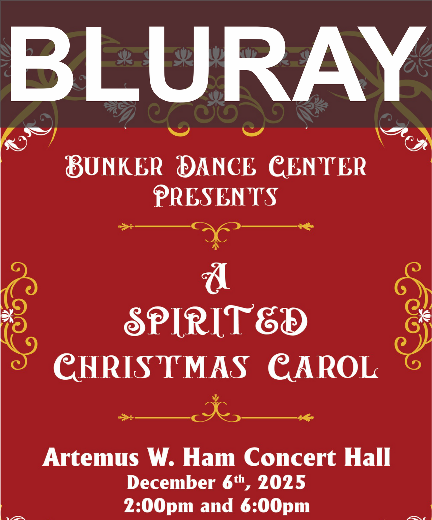 Bunker - A Spirited Christmas Carol! 2025 - Bluray