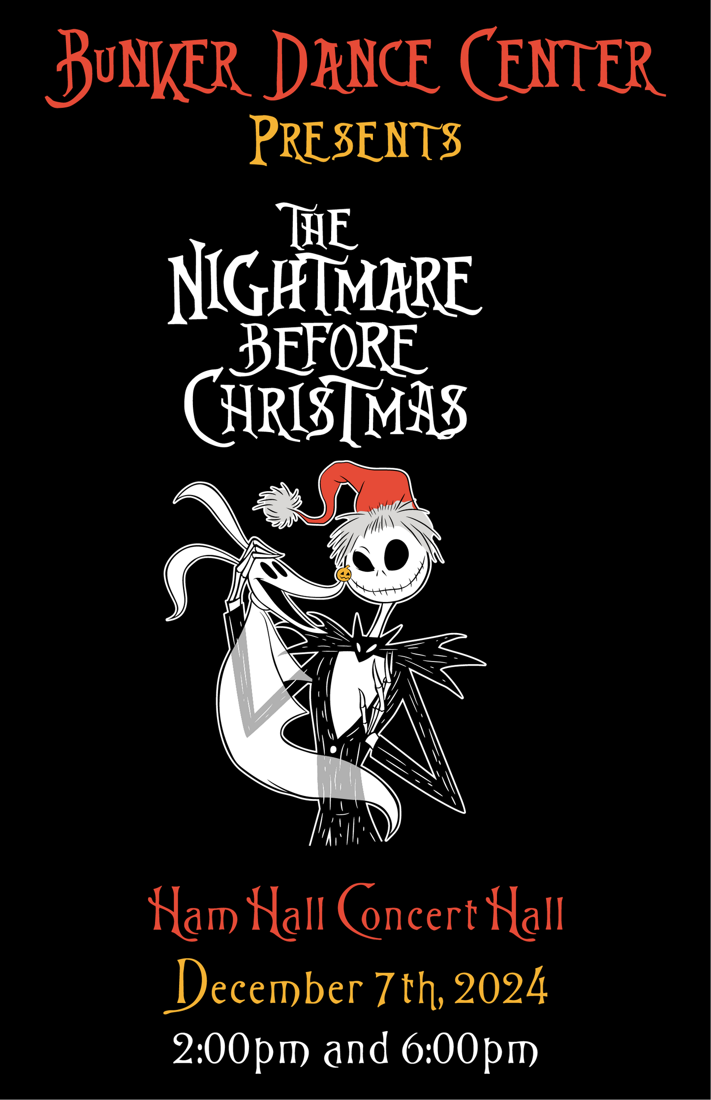 Bunker Dance Center's Nightmare Before Christmas 2024 DVD